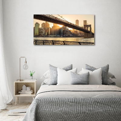 Print on acrylic Brooklyn bridge