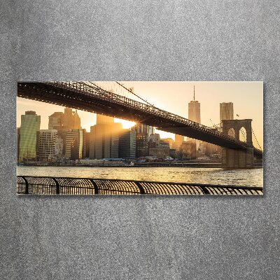 Print on acrylic Brooklyn bridge