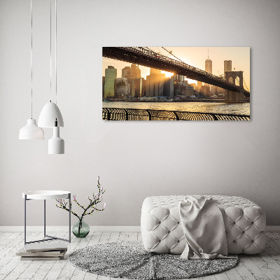 Print on acrylic Brooklyn bridge