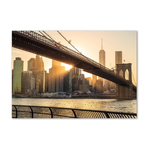 Print on acrylic Brooklyn bridge