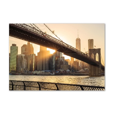 Print on acrylic Brooklyn bridge