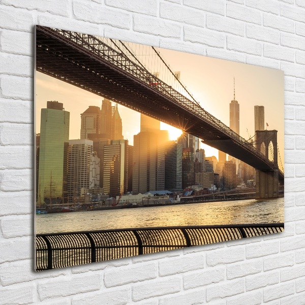 Print on acrylic Brooklyn bridge