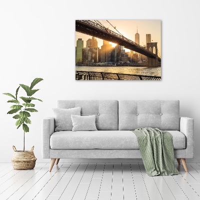 Print on acrylic Brooklyn bridge