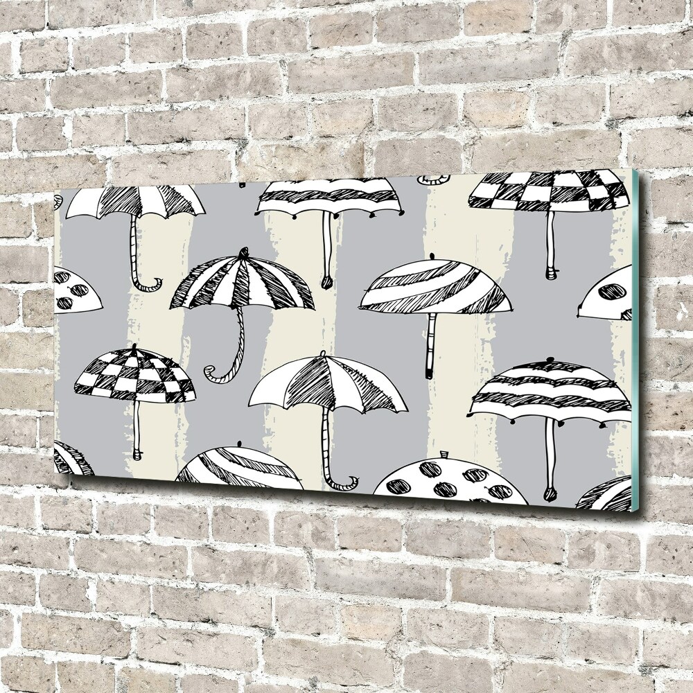 Wall art acrylic Umbrellas