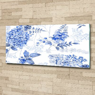 Wall art acrylic Floral pattern