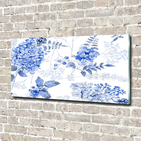 Wall art acrylic Floral pattern