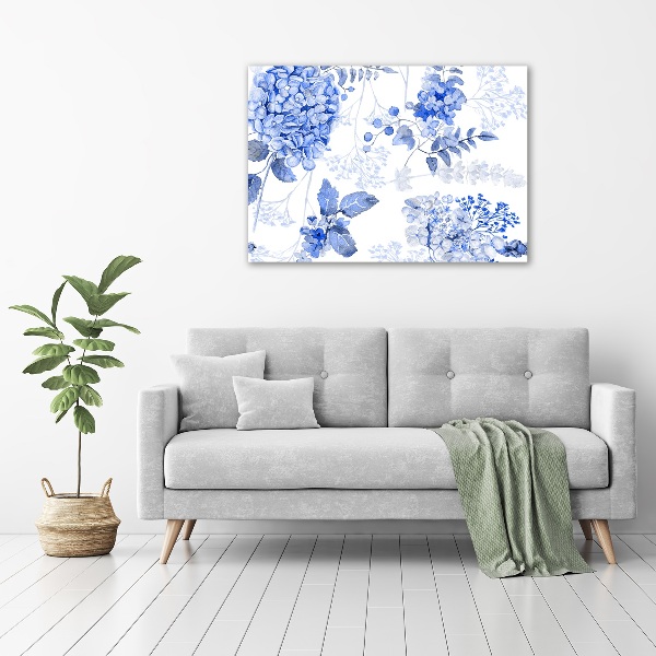 Wall art acrylic Floral pattern