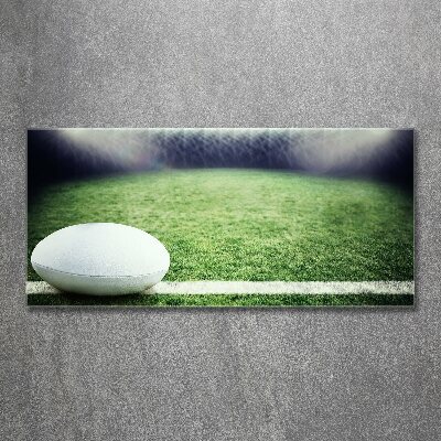 Print on acrylic Rugby ball