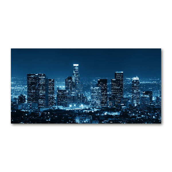 Print on acrylic Los Angeles at night