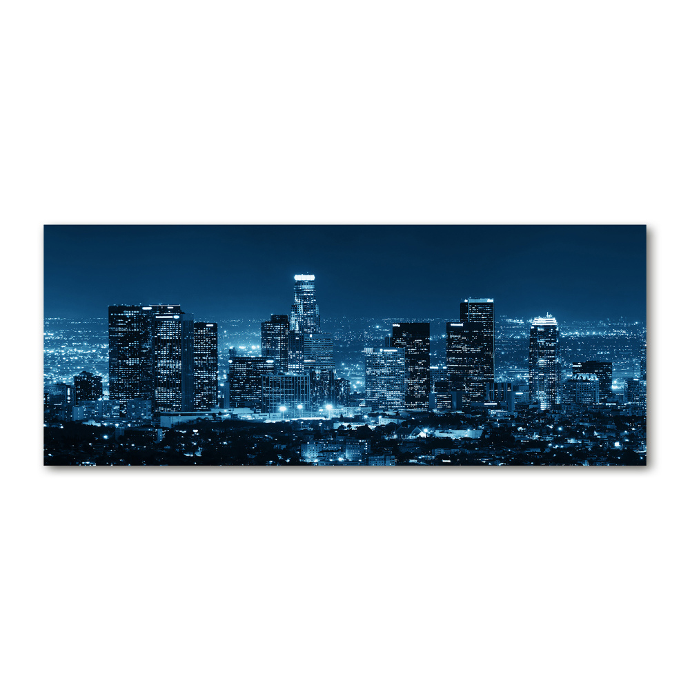 Print on acrylic Los Angeles at night