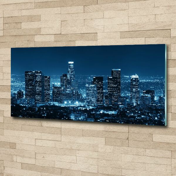 Print on acrylic Los Angeles at night