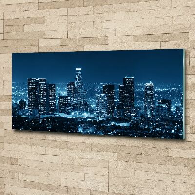 Print on acrylic Los Angeles at night