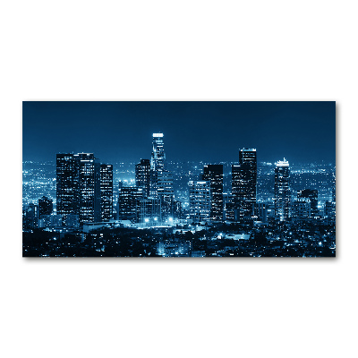 Print on acrylic Los Angeles at night