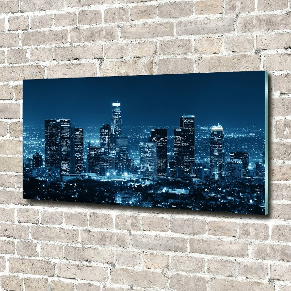 Print on acrylic Los Angeles at night