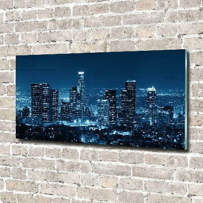 Print on acrylic Los Angeles at night