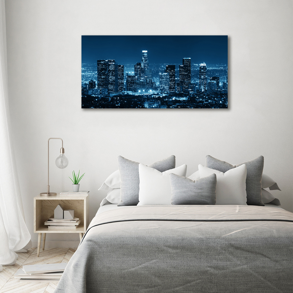 Print on acrylic Los Angeles at night