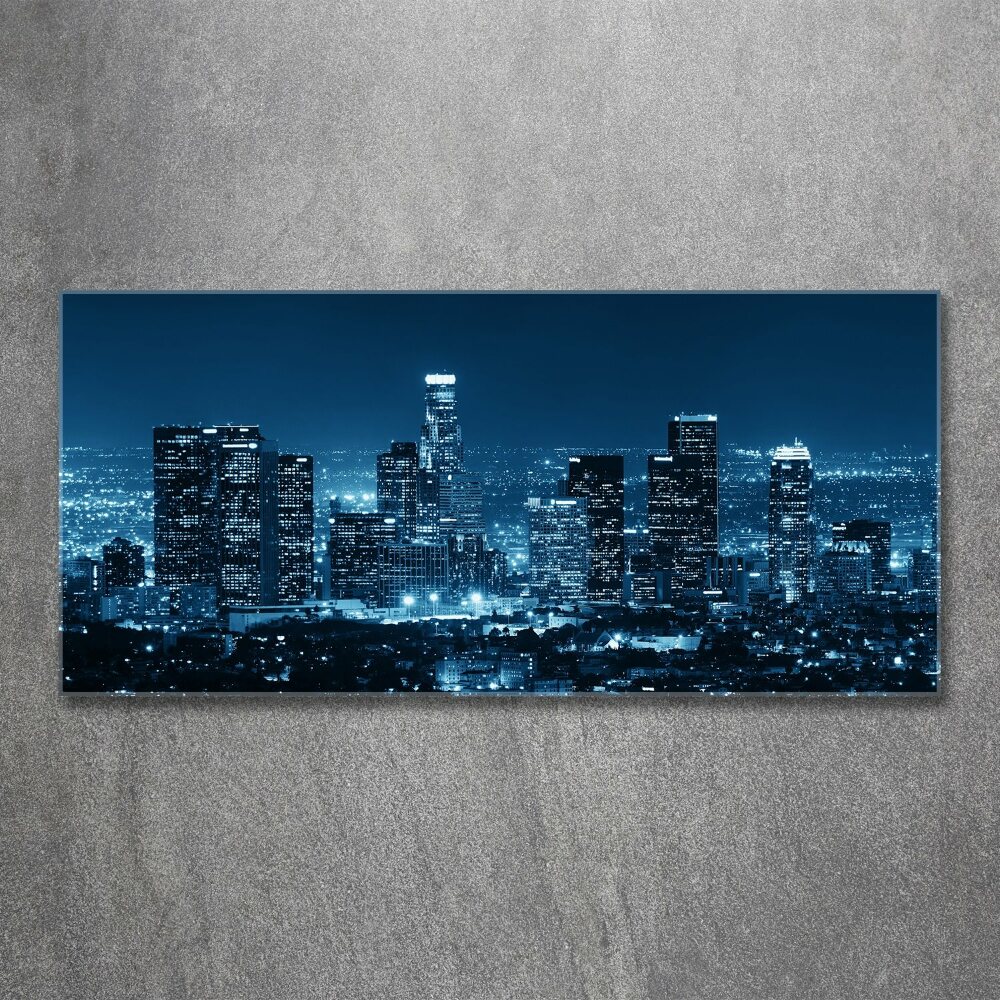 Print on acrylic Los Angeles at night