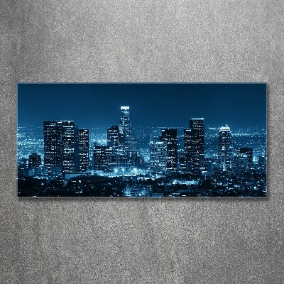 Print on acrylic Los Angeles at night