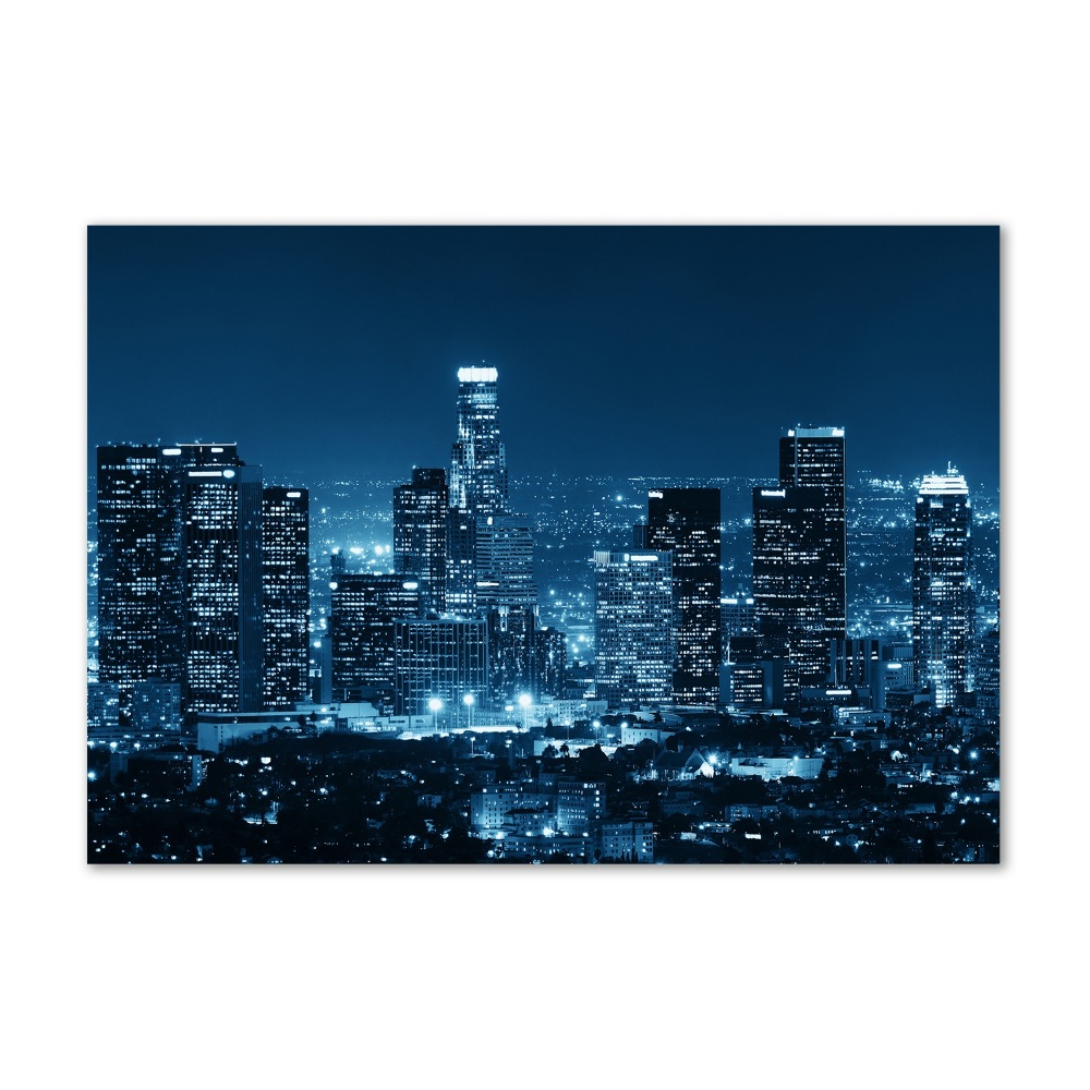 Print on acrylic Los Angeles at night