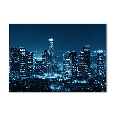 Print on acrylic Los Angeles at night