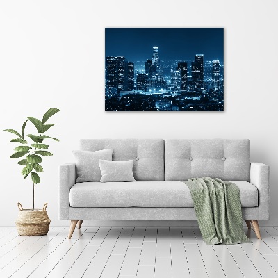 Print on acrylic Los Angeles at night