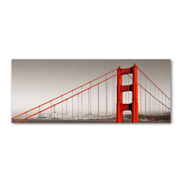 Wall art acrylic San Francisco bridge