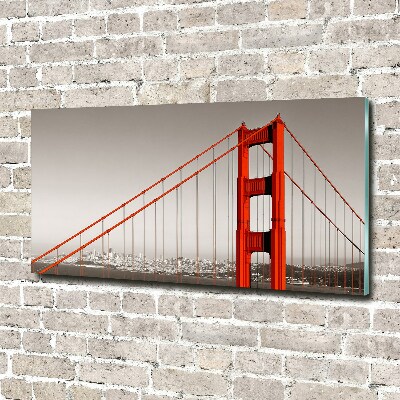 Wall art acrylic San Francisco bridge