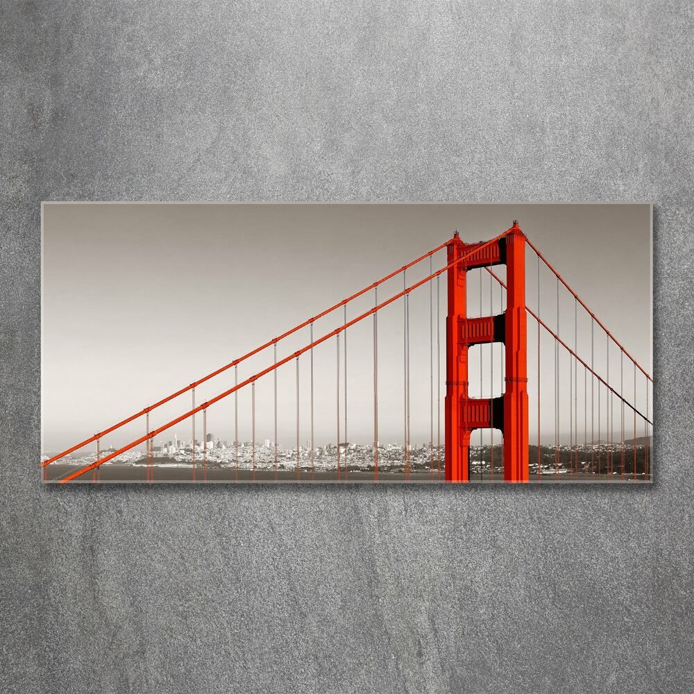 Wall art acrylic San Francisco bridge