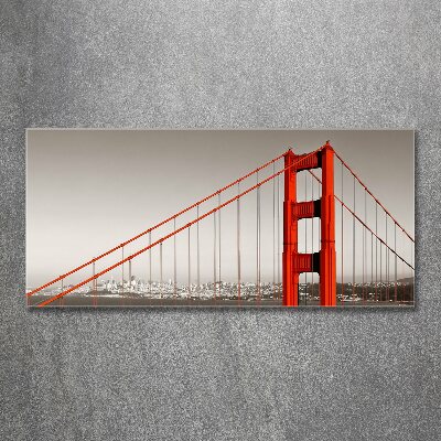 Wall art acrylic San Francisco bridge