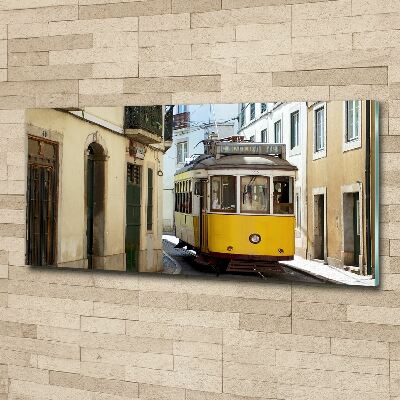 Print on acrylic Tram from Lisbon