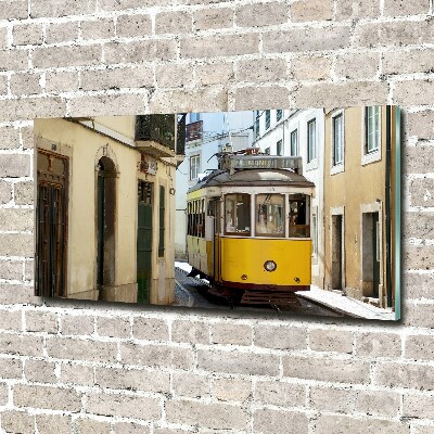 Print on acrylic Tram from Lisbon