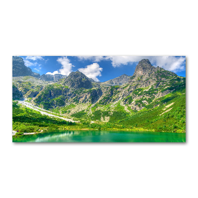 Print on acrylic Lake in the mountains