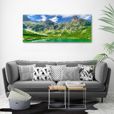 Print on acrylic Lake in the mountains