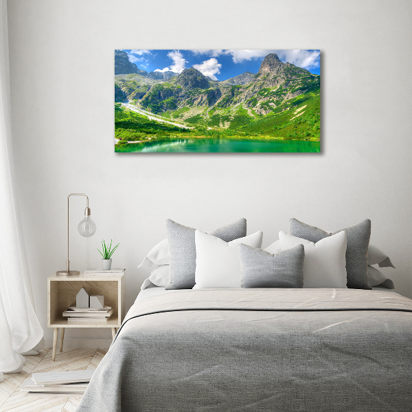 Print on acrylic Lake in the mountains