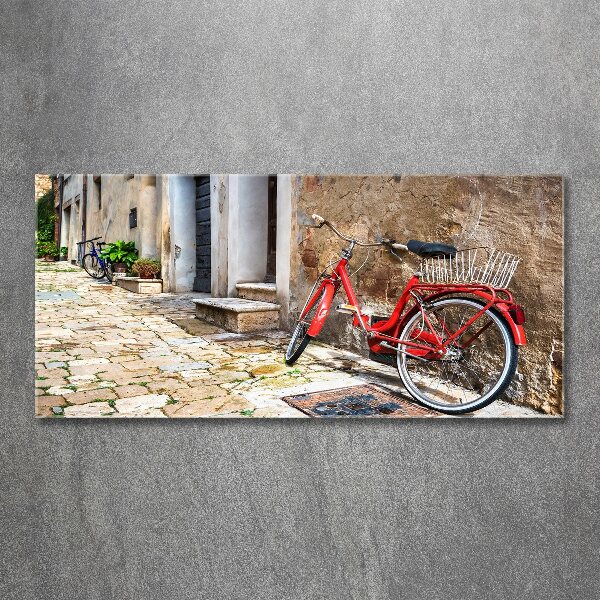 Print on acrylic Red bike