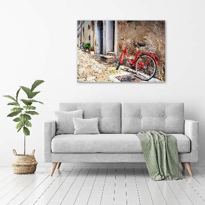 Print on acrylic Red bike