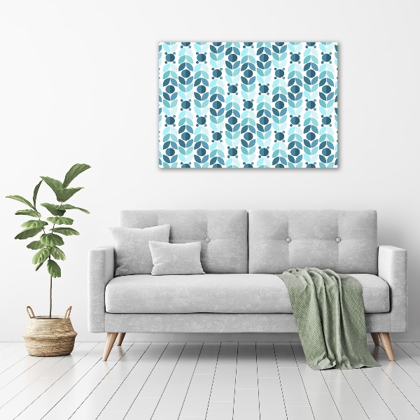 Wall art acrylic Geometric background