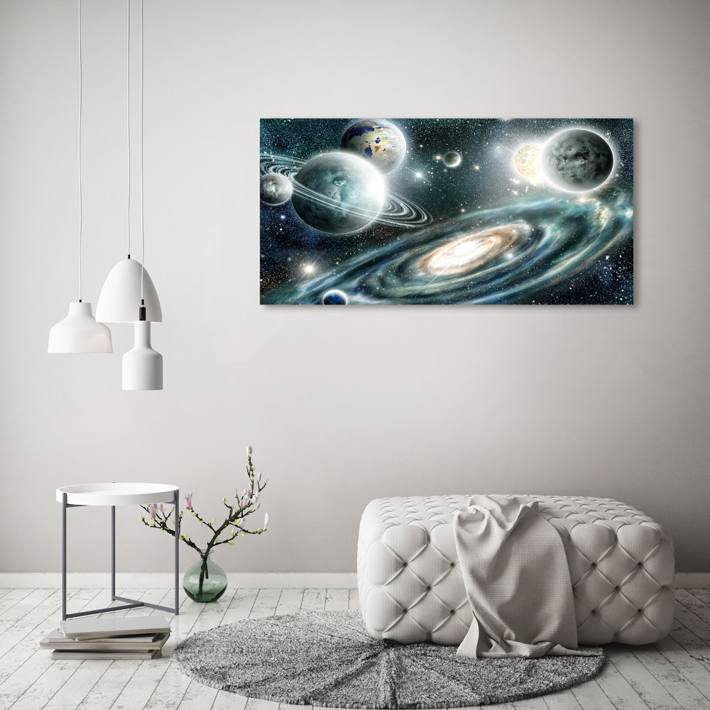 Print on acrylic Solar system