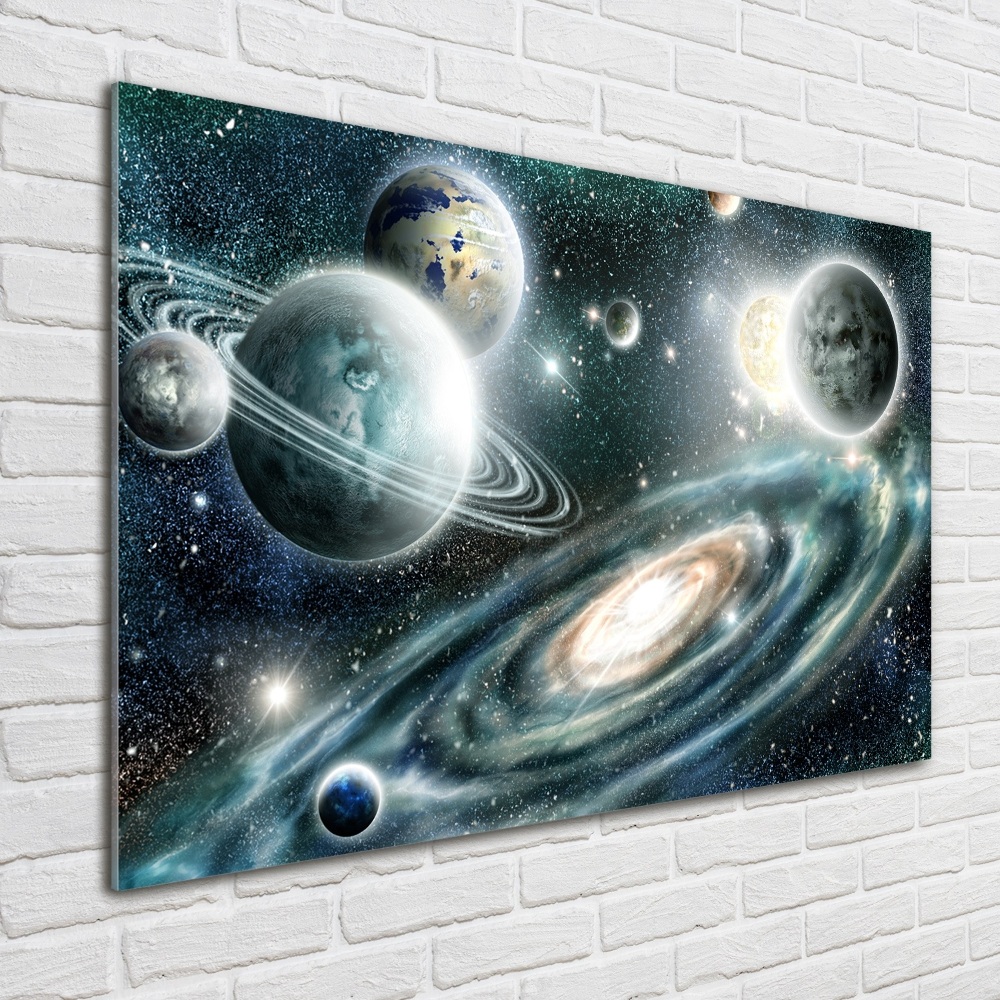 Print on acrylic Solar system