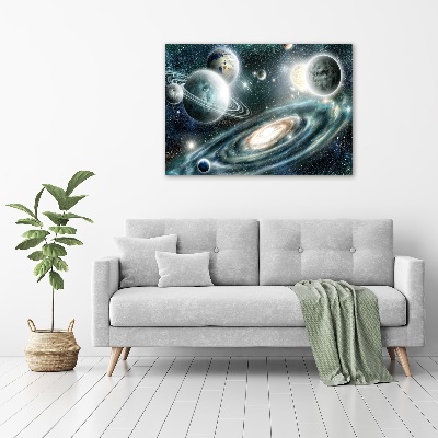 Print on acrylic Solar system