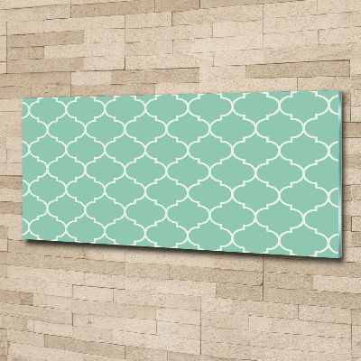 Print on acrylic Moroccan background