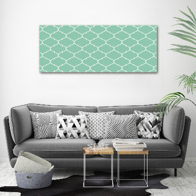 Print on acrylic Moroccan background