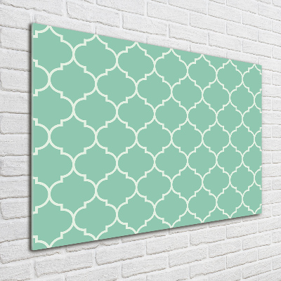 Print on acrylic Moroccan background