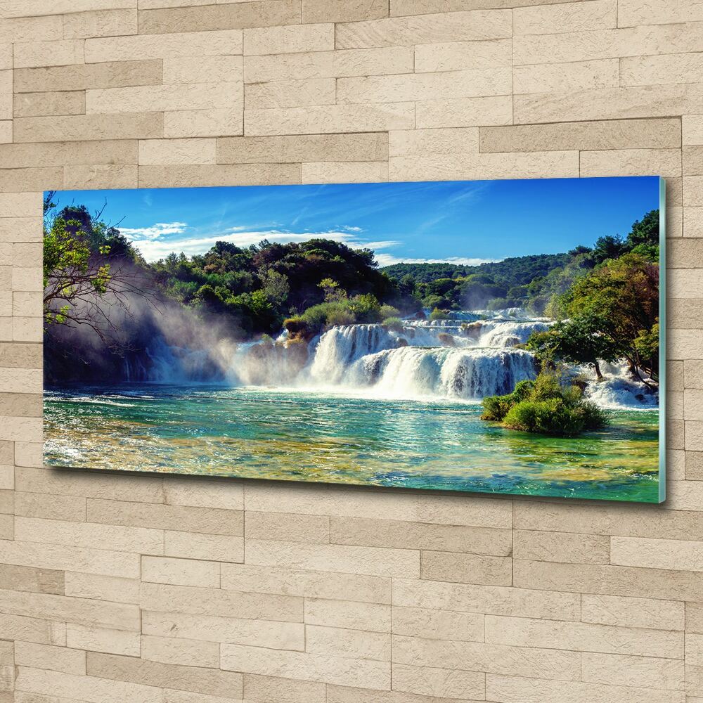 Print on acrylic KRKA waterfalls