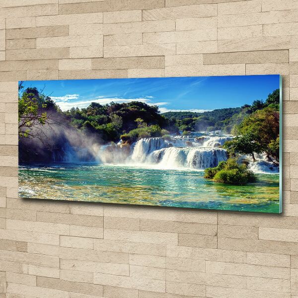 Print on acrylic KRKA waterfalls