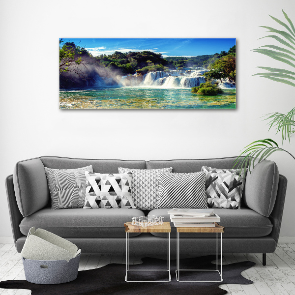 Print on acrylic KRKA waterfalls