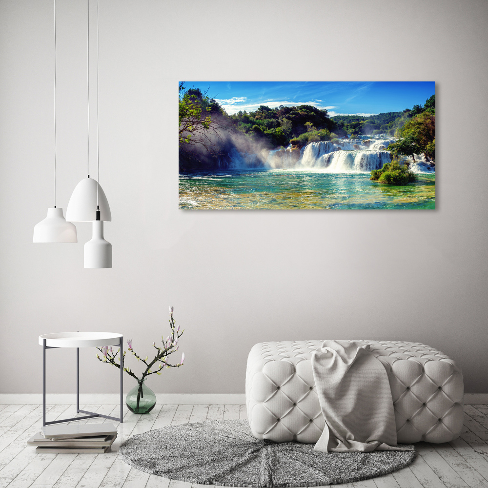 Print on acrylic KRKA waterfalls