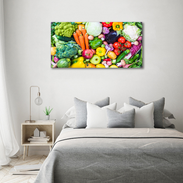 Print on acrylic Colorful vegetables