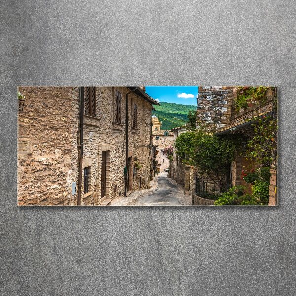 Wall art acrylic Charming street