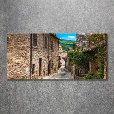 Wall art acrylic Charming street